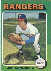 1975 Topps Baseball Cards      567     Jim Sundberg RC
